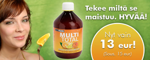 Multitotal kampanjahintaan! 