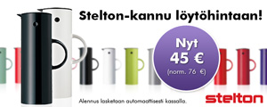 Stelton-kannu löytöhintaan. Nyt 45 €! ( norm. 76 € )