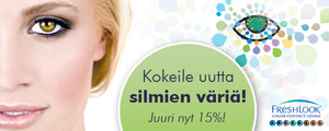 15% Freshlook-valikoimasta!