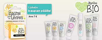 Huulivoide kaupan päälle!