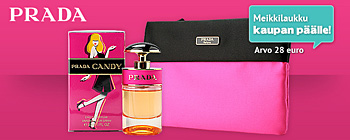 Prada Candy - Meikkilaukku kaupan päälle
