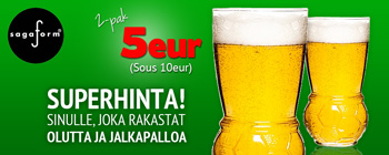 50% alennusta 2-pak - Sagaform!