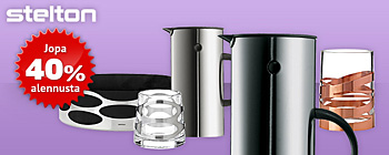 Jopa 40% alennusta - Stelton! 