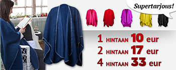 Poncho edulliseen hintaan koko perheelle Nightingalelta!