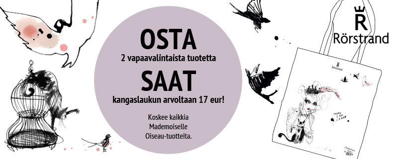Mademoiselle Oiseau - Lahja kaupan päälle!