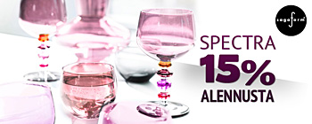 15% alennusta Sagaformin koko Spectra-sarjasta! 
