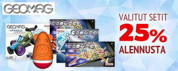Geomag 25% alennusta! 