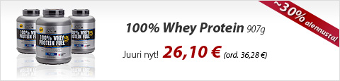 Juuri nyt! Twinlab 100% Whey Protein. Nyt 26,10 EUR
