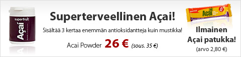 Ilmainen Acai patukka!