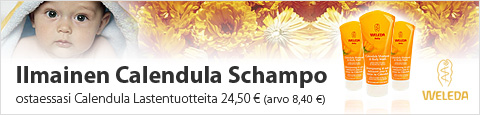 Ilmainen Calendula Schampo!