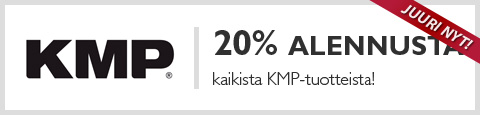 Juuri nyt! 20% alennusta kaikista KMP-tuotteista!