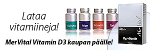 MerVital Vitamin D3 kaupan päälle!