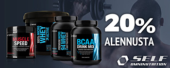 20% alennusta SELF.in tuotteista!