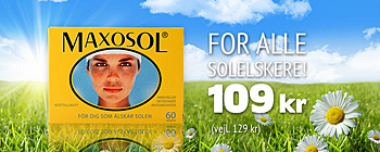  Maxosol - 14 eur (suos 21 eur)!