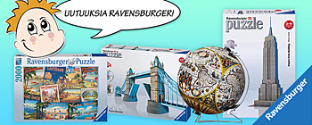 Ravensburger – uutuuksia! 