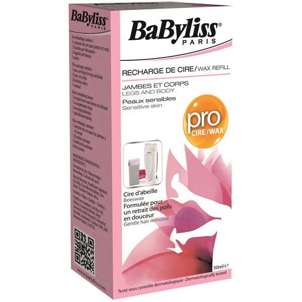 BaByliss 799001 Wax Refill - Legs / Body Sensitive