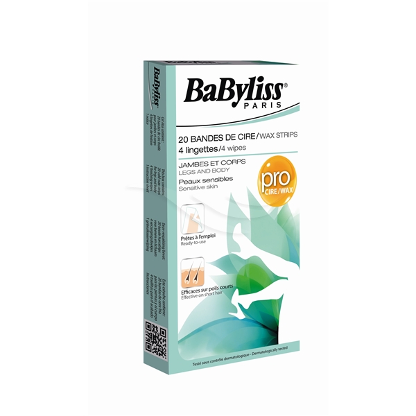 BaByliss Wax Strips - Sensitive Skin