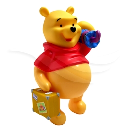 Pooh w Bag 3D Bath and Shower Gel