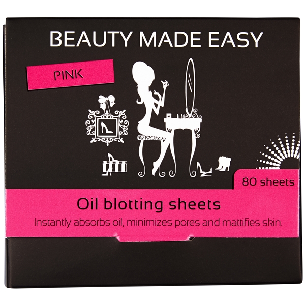Pink Oil Blotting Sheets (Kuva 1 tuotteesta 2)