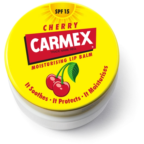 Carmex Cherry Lip Balm Jar Spf 15 (Kuva 3 tuotteesta 3)
