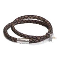Leather Link 5 Double Bracelet