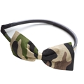 0342 Army Green Bow Hair Band