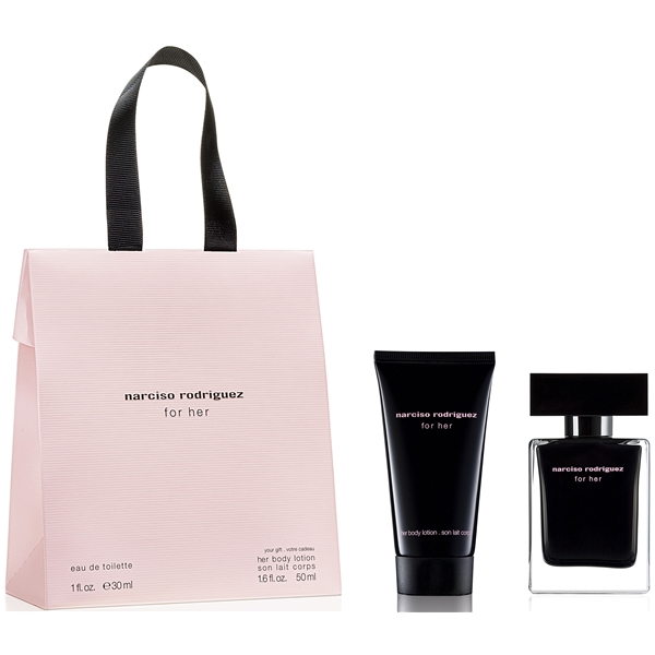 Narciso Rodriguez For Her - Edt 30ml + Body Lotion