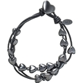 Heart Leather Bracelet