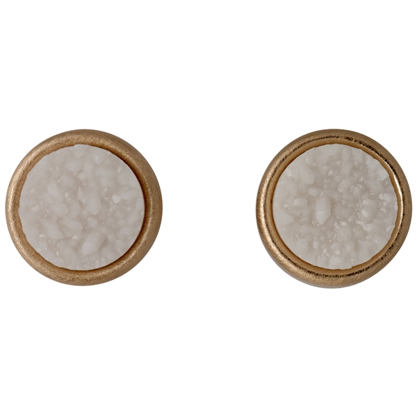 Small Round Rose Gold Earrings (Kuva 1 tuotteesta 2)