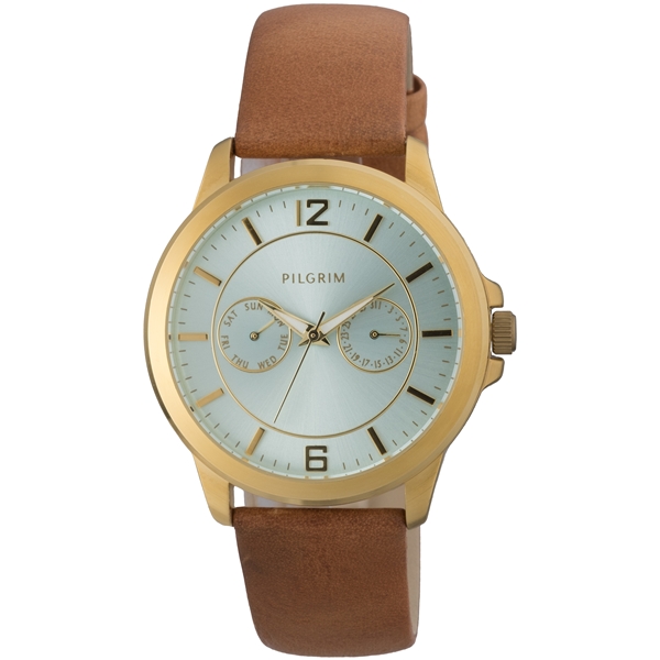 Classic Leather Brown Watch