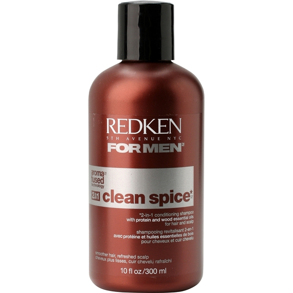 Redken For Men 2 In 1 Clean Spice Shampoo