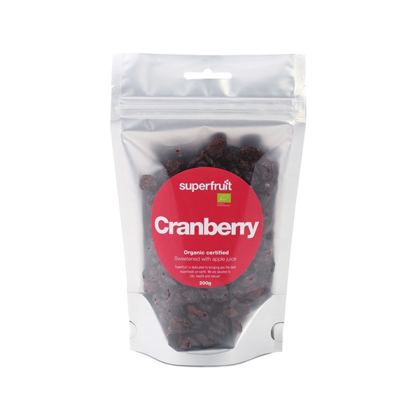 Cranberries torkade bär