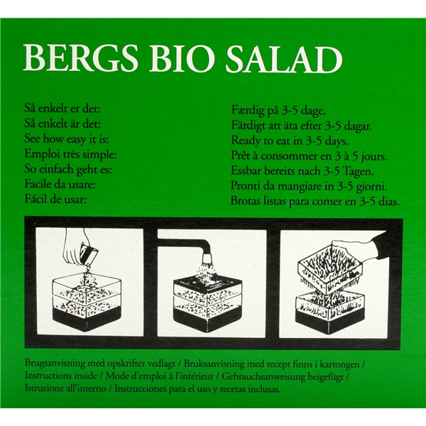 Groddapparat Bergs Bio Salad (Kuva 2 tuotteesta 4)