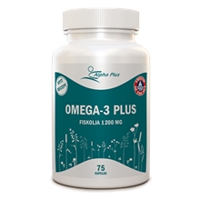 75 kapselia - Omega-3 Plus