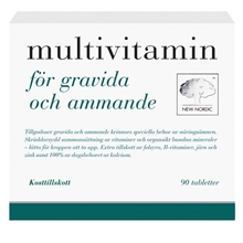 90 tablettia - Multivitamin för gravida&ammande