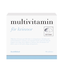 90 tablettia - Multivitamin till kvinnor