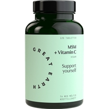 120 tablettia - MSM + Vitamin C