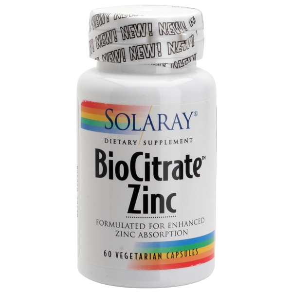 Solaray BioCitrate Zinc