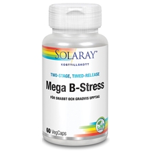 60 kapselia - Solaray Mega-B stress