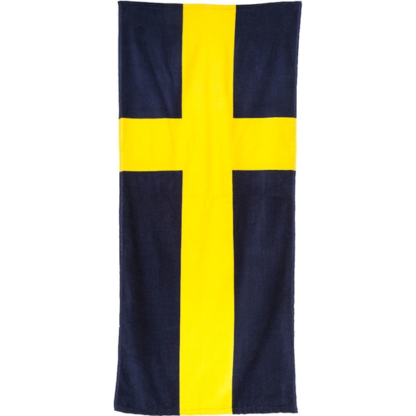 Kylpypyyhe Ruotsin lippu (Kuva 1 tuotteesta 2)
