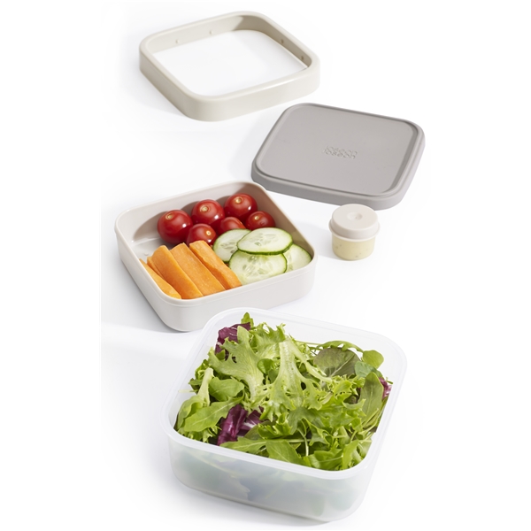 GoEat Compact 3-in-1 salaattilaatikko (Kuva 3 tuotteesta 6)