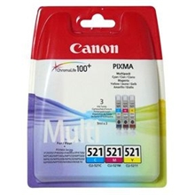 Canon Ink CLI-521 C/M/Y Value Pack