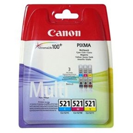 Canon Ink CLI-521 C/M/Y Value Pack