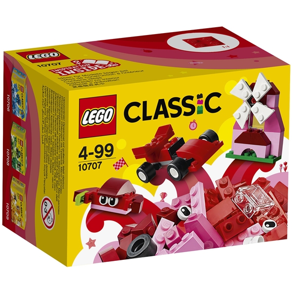 10707 LEGO Classic Punainen luovuuden laatikko (Kuva 1 tuotteesta 3)