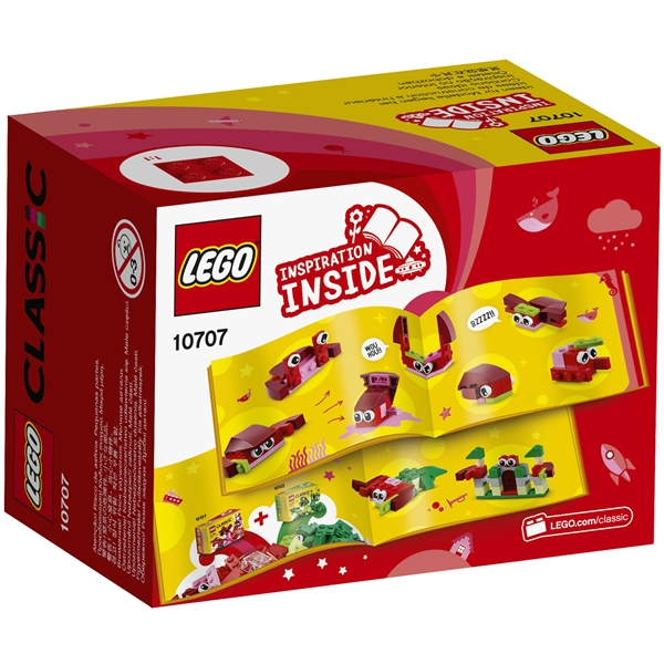 10707 LEGO Classic Punainen luovuuden laatikko (Kuva 2 tuotteesta 3)