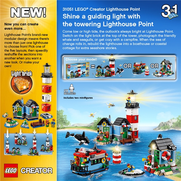 31051 LEGO Creator Majakka (Kuva 4 tuotteesta 4)