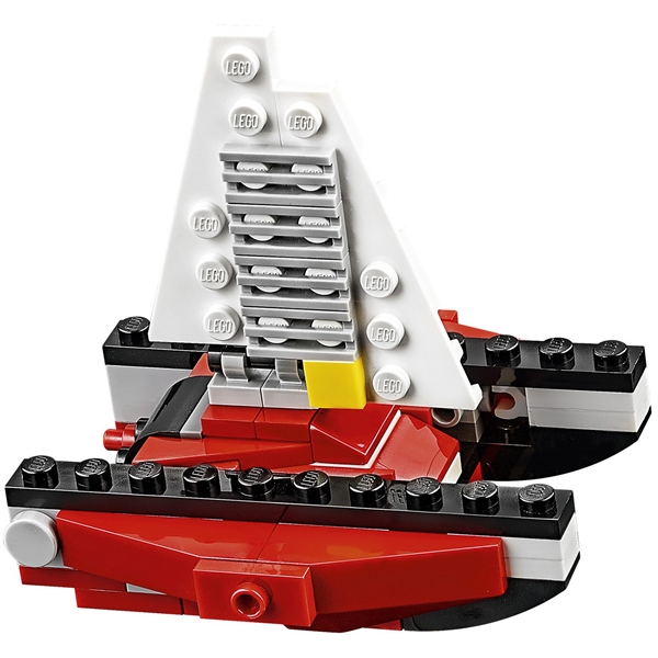 31057 LEGO Creator Tulipunainen helikopteri (Kuva 5 tuotteesta 7)