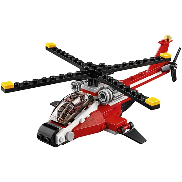 31057 LEGO Creator Tulipunainen helikopteri (Kuva 6 tuotteesta 7)