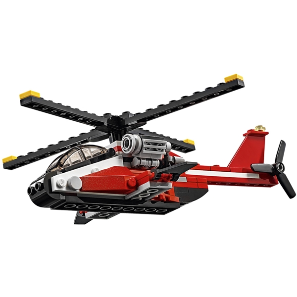 31057 LEGO Creator Tulipunainen helikopteri (Kuva 7 tuotteesta 7)