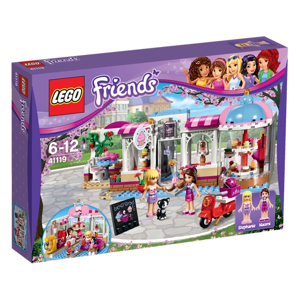 41119 LEGO Friends Heartlaken kuppikakkukahvila (Kuva 1 tuotteesta 3)